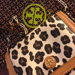 Tory Burch Leopard print crossbody